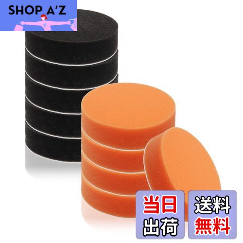 【送料無料】SanDoll 150mm 10個セット 愛車を傷つけない サイズ多種類有り ソフト バフ スポンジ 電動..