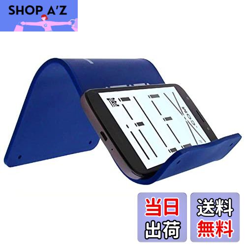 【送料無料】iFLEX スマホスタンド 変形自在 多用途 汎用性 シリコン製 グリップ 飛行機 iphone クラシックブルー