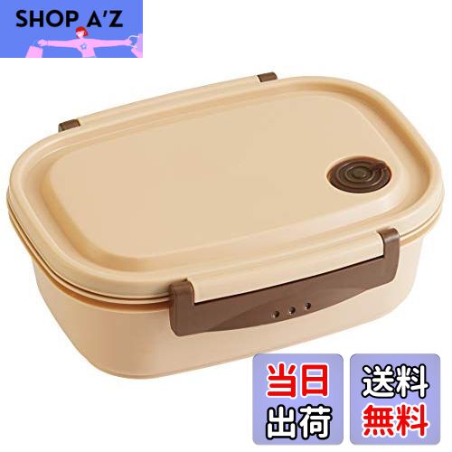 【送料無料】スケーター (skater) ラク軽 軽い 弁当箱 L レンジ対応 720ml ベージュ シール容器 保存容器 XPM5
