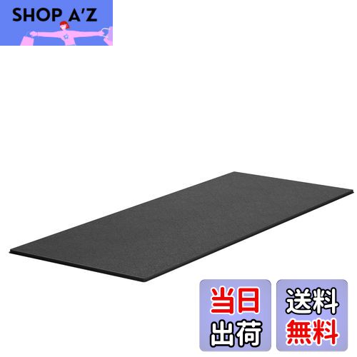 PROIRON エアロバイク マット 防音マット 床 トレーニング ランニングマシン マット バイクマット 120×60×0.5cm