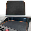【送料無料】Marchfa スバル・フォレスター/インプレッサ/XV 専用 ディスプレイマット ノンスリップマット すべり止めマット ダッシュボードマット 滑り止めシート 小物置く 滑り止めパッド ソフトトレイ 264*198mm オレンジ|詳細画像