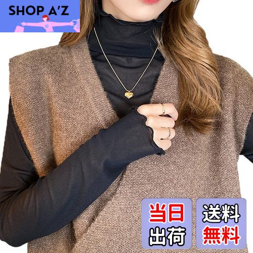 [PALAME] シアー トップス 総レース シースルー レディース 春 秋 肌見せ・重ね着・着回し力 高伸縮 ブラウス チュール メロー加工 ハイネック インナー 軽量 薄手 長袖 花柄 春 夏 秋 (無地ーブラック)