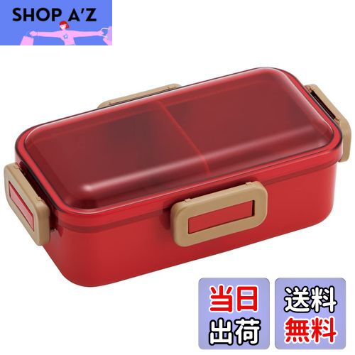 【送料無料】スケーター(Skater) 弁当箱 チェリーレッド 530ml 抗菌 ふんわり盛れる ドーム型フタ 女性用 日本製 PFLB6AG-A