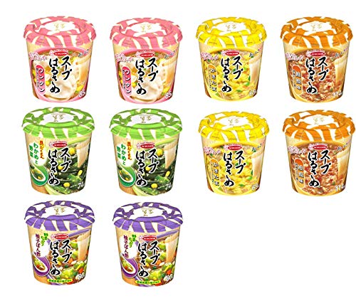 【送料無料】エースコック スープはるさめ詰め合わせ 5種類 各2個 1箱：10個入り 10個アソート