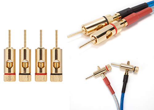 【送料無料】【バナナプラグ革命】 バナナプラグをプッシュ式スピーカーターミナル用プラグ、ピンプラ..