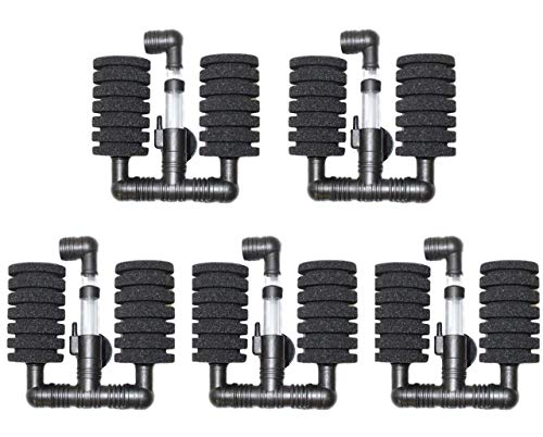 【送料無料】Foxflap エアポンプ スポンジフィルター ろ過装置 アクアリウム 水槽用 熱帯魚 メダカ 幼..