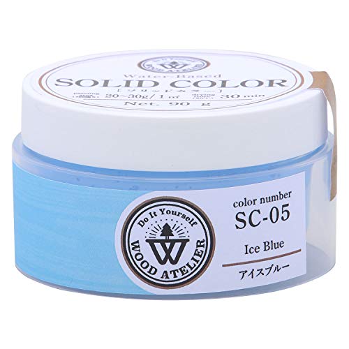 【送料無料】和信ペイント(Washi Paint) 水性ペースト状ニス ウッドアトリエ ソリッドカラ ...