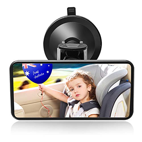 【送料無料】DAMIGRAM ベビーミラー 車用 インサイトミラー 大視野 曲面鏡 後部座席ベビーシート監視 ..