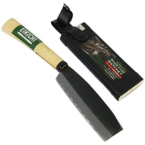 【送料無料】近与(KONYO) 永吉 サヤ鉈 黒 片刃 31569 165mm