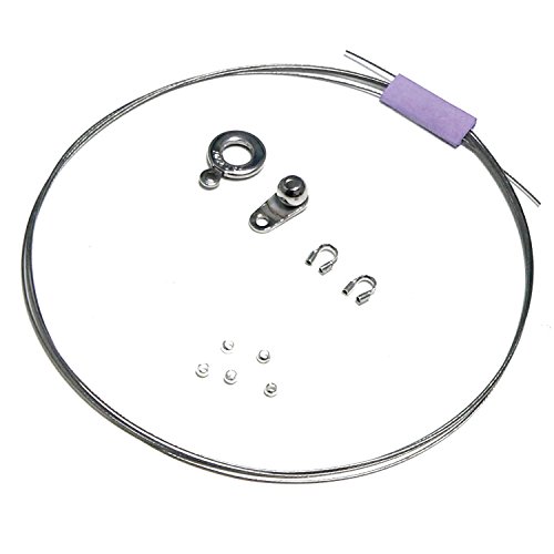 【送料無料】Elsoluna(エルソルーナ) ワイヤー ネックレス 修理キット 全6種類