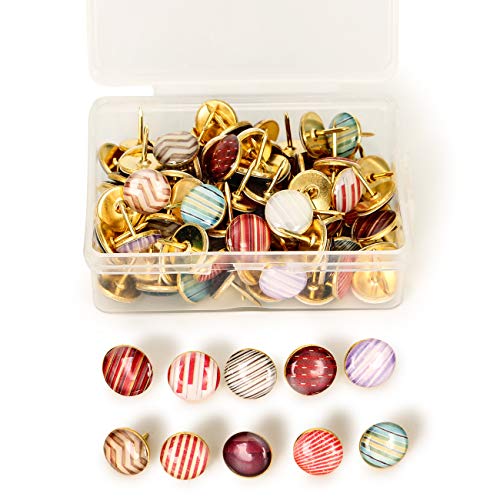 【送料無料】Wind Currents 画鋲 プッシュピン 押しピン カラフル 装飾用壁の地図、写真、掲示板、コル..