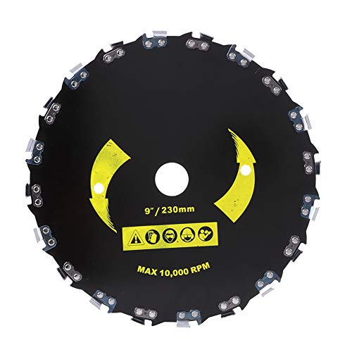 【送料無料】9インチ 草刈機用チップソー 草刈り機 替え刃 チェーンソー歯ブラシ カッター ブレード 交..