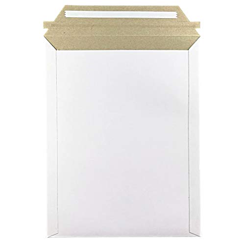 【送料無料】厚紙封筒ビジネスレターケース 50枚入 宅配袋超厚手約300g梱包袋A5メール便対応業務用ホワイト郵便袋ラッピング袋国際郵便の封筒DVD書類荷物発送...
