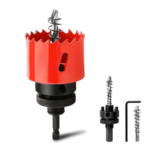 【送料無料】ホールソー バイメタル ドリル 穴あけ 電動ドリル 木材のに 薄い金属板 鉄アルミ石膏ボー..