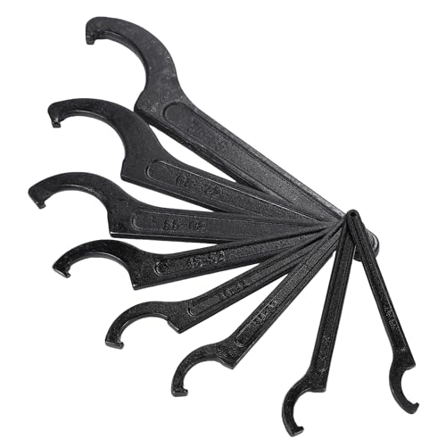 【送料無料】フックレンチ 車高調 レンチ 引掛 22〜85mm 8本セット 車高調整 車高 調整 工具 整備 メン..