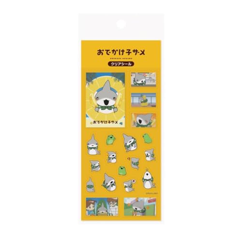 【送料無料】おでかけ子ザメ[シールシート]シール/子ザメA エムプラン デコシール キャラクター グ ...
