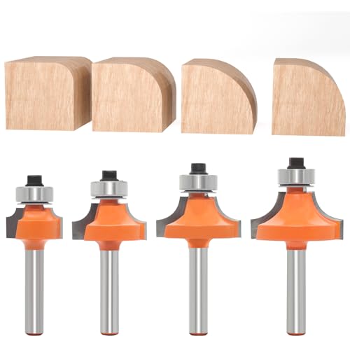 【送料無料】ボーズ面ビット トリマービット 面取りビット 丸面ビット 6mm軸