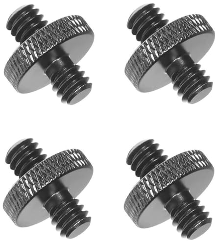 【送料無料】カメラネジ ダブルヘッドスタッド 撮影アクセサリー 搭載 アダプター スクリュー 1/4イン..