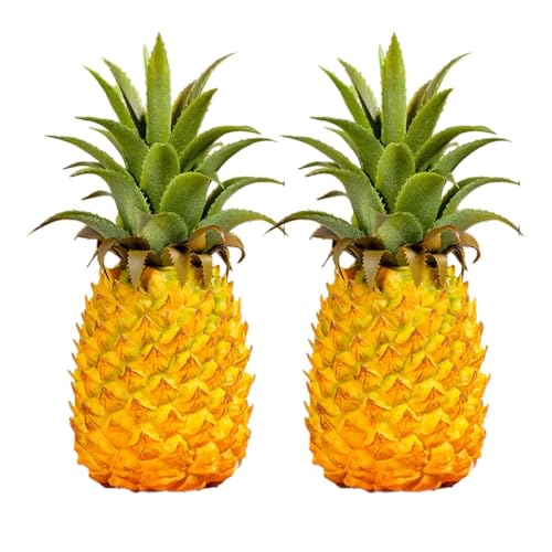 【送料無料】Archnote 食品サンプル フルーツ パイナップル ディスプレイ 置物 オブジェ リアル 2個