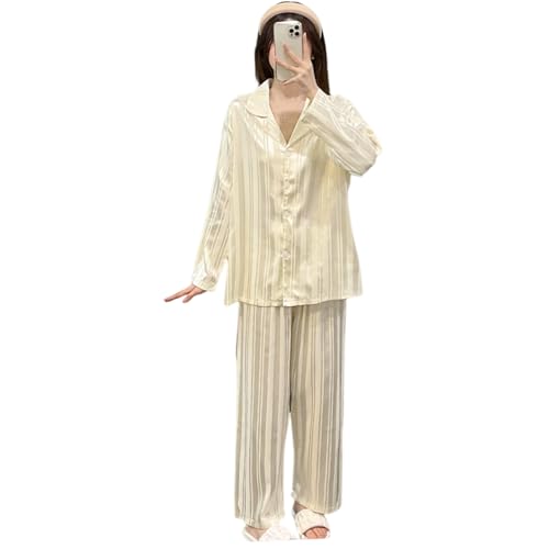 【送料無料】[7-livehouse] パジャマ レディース ルームウェア 上下セット 部屋着 寝巻き 春秋 トップス パンツ セットアップ 2 点セット 女性 かわいい 前開き 部屋着 ナイトウェア 大きいサイズ 可愛い 涼しい 寝巻き おしゃれ