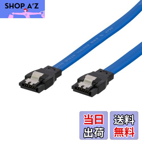 【送料無料】オウルテック SATA3ケーブル 6Gbps対応 ラッチ付き 長期3年 ストレート − ストレートコネ..