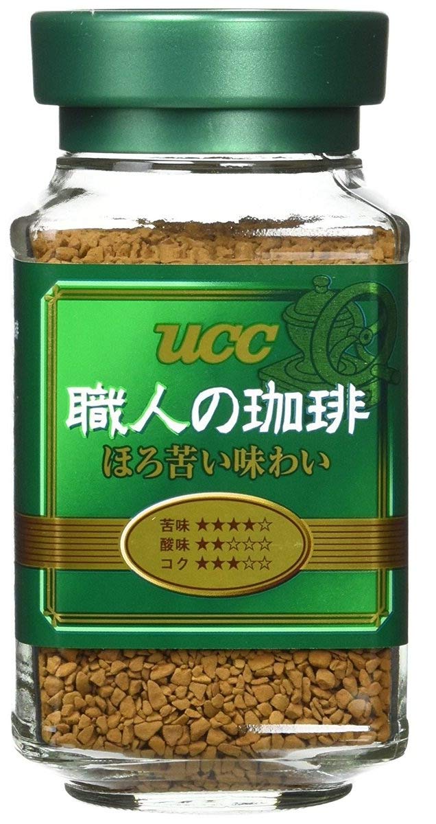 【送料無料】UCC 職人の珈琲 インスタントコーヒー ほろ苦い味わい 90g
