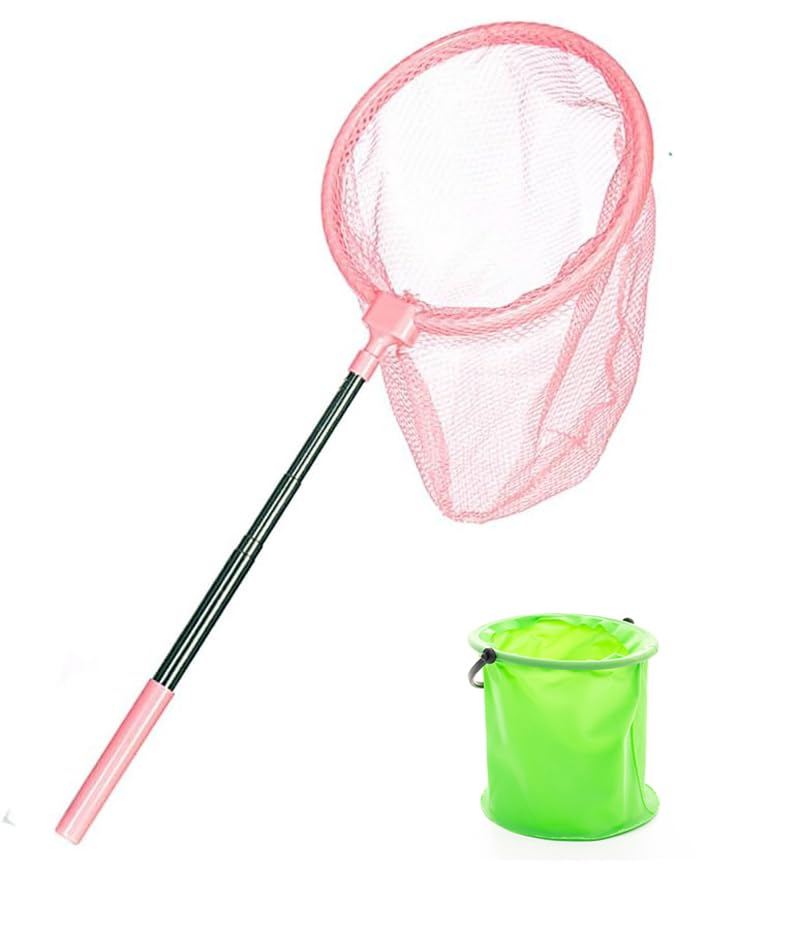 【送料無料】虫取り網 虫網 伸縮式 昆虫ネット 虫とり網 虫取りあみ 昆虫採集 軽量 水陸両用 取り ...