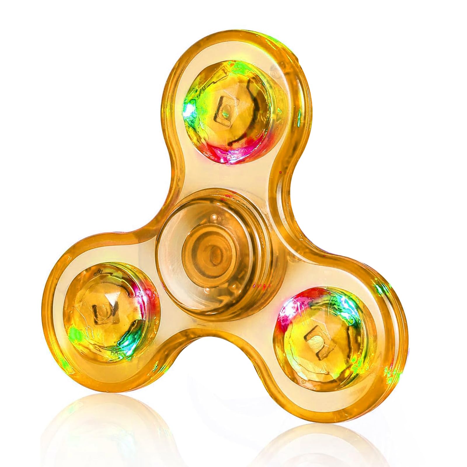 【送料無料】MEKBFG 光るハンドスピナー 子供用スピナーLED光る プ感覚おもちゃ 大人ストレス解消 ハンドスピナー 自閉症 赤ちゃん ボール暗闇で光るおも...