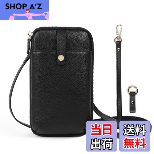 【送料無料】[imeetu] スマホショルダー お財布ショルダー スマホポーチ レディース 本革 多機能 落下..