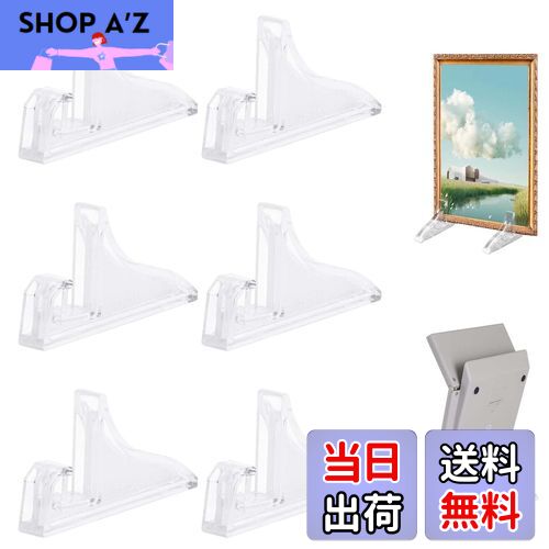【送料無料】PAVIKE フォトフレームホルダースタンド（6個入り）カードスタンド カード立て ディスプレ..