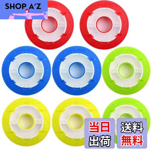 【送料無料】DFsucces 仕掛け巻き スプール シリコン 釣りライン巻 釣り糸ボビン 釣り糸保護収納、釣り..