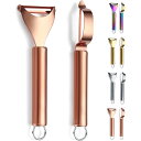 Evanda ピーラー 2本セット ローズゴールド 皮むき器 キャベツ 千切り ステンレス チタンメッキ サビない 軽く鋭い使い心地 切れ味が続く お手入れ簡単...