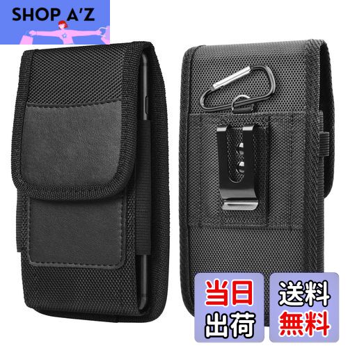 【送料無料】DFsucces 携帯電話ポーチ 腰に挟む式 スマホケース 縦型 ウエストポーチ ベルト 持ち運びに便利 商務風 小物収納 レディース/メンズ 兼用...