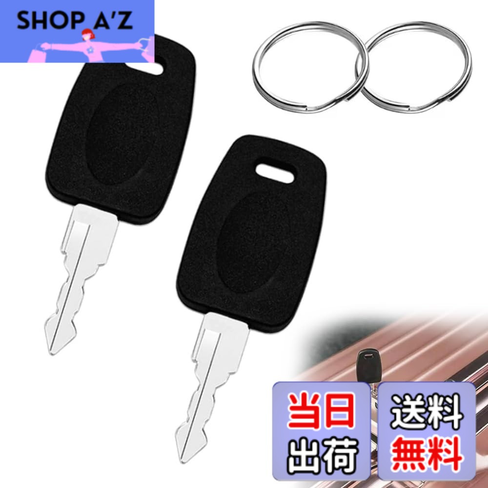 【送料無料】UrbanPulse TSA 鍵 TSA002/TSA007用のロックキー 鍵 マスターキー トラベルバッグ鍵 荷物スーツケース鍵 マスターキー 海外旅行 出張 便利グッズ キャリングケース キー 2本セット 色：ブラック shopaz-10162872 SHOP A’z 楽天市場店 パッケージ画像