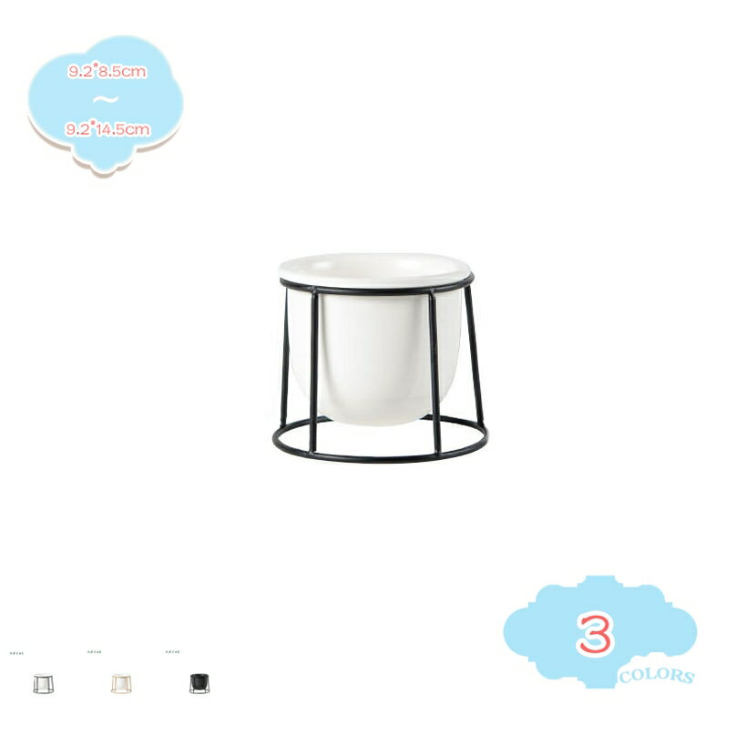 777円OFFクーポン ポットスタンド フラワースタンド 鉢付き 観葉植物 ボールプランタースタンド アイア..