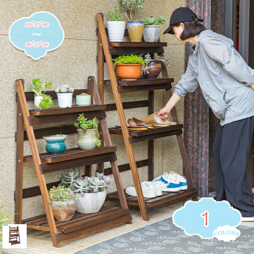 2000円OFFクーポン フラワースタンド 3段 屋外 木製 おしゃれ プランタースタンド フラワーラック ガーデニング 棚 ベンチ 北欧 シンプル 庭 ベランダ テラス 屋内 園芸ラック 植木鉢スタンド プランターラック 盆栽スタンド 植物棚 shopcp