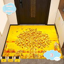 800円OFFクーポン 玄関マット 洗える 屋外 屋内 風水 開運 金運 エントランス ドアマット 泥落とし 掃除しやすい 業務用 家庭用 ラグ カーペット 滑...