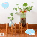 500円OFFクーポン フラワースタンド プランタースタンド 観葉植物 鉢台 花台 植木鉢 台 十字 鉢置き 置き 植物 インテリア 丸脚 円形 木製 木素材 ...