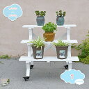 1000円OFFクーポン プランタースタンド 植木鉢スタンド フラワースタンド 花台 飾り台 フラワー スタンド 3段 木製 脚付き 台 置く 植物 観葉植物 ...