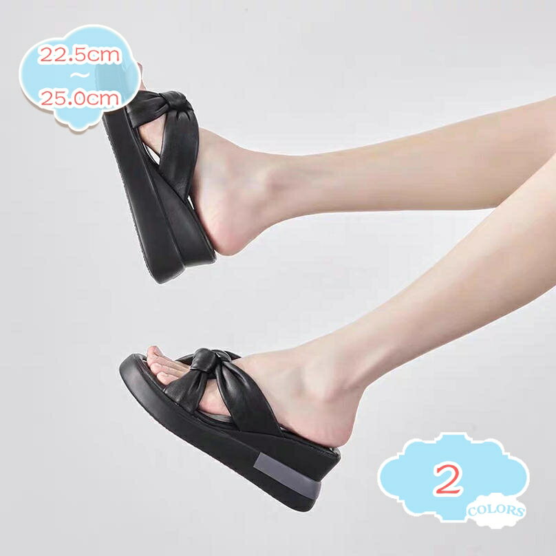 500円OFFクーポン サンダル レディース ミュール ウェッジソール 痛くない 脱げない 靴 美脚 疲れにくい オープントゥ シンプル 履き心地 厚底 歩きやすい 旅行 ウェッジヒール おしゃれ キレイめ 普段使い 会社での履き替え shopcp