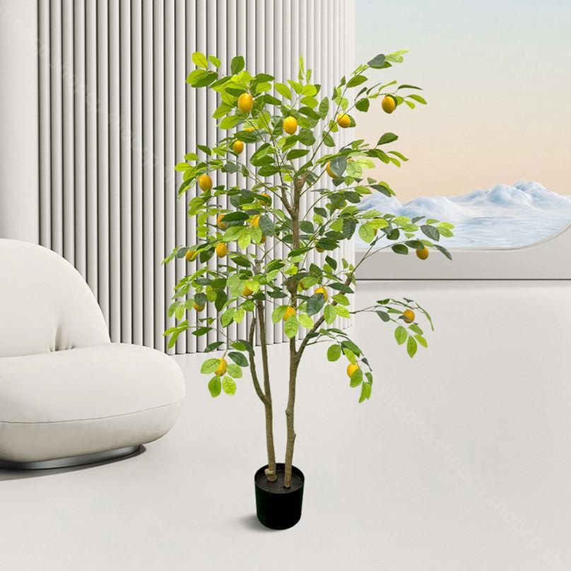 擬似観葉植物 大型 人工観葉植物 フェイクグリーン 鉢植 インテリア おしゃれ お祝い 開店 開業祝い お手入れ簡単 オシャレ 人工樹木 リアル 常緑樹 造花 ポット付き 大きい 枯れない 水やり不要 モダン 目隠し リビング shopcp 3