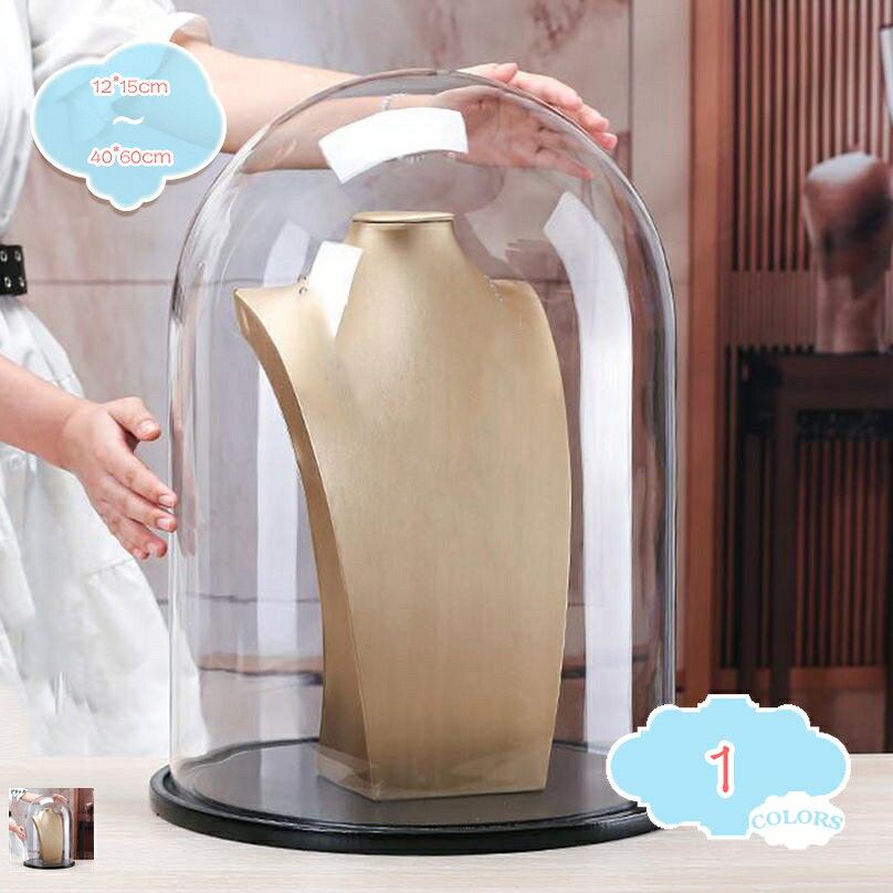 円柱 ガラスドーム 大きい 防塵 軽量 工芸品 収集フィギュア 収納ボックス コレクターアイテム整理 インテリア 展示ボックス 透明 ドーム型ガラスケース ホビー収納ケース shopcp