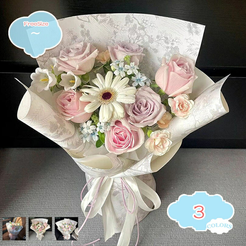 500円OFFクーポン 花束 造花 ブーケ バラ そのまま飾れるブーケ アレンジメント ギ...
