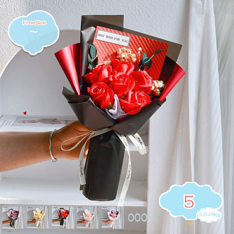 500円OFFクーポンソープフラワ...