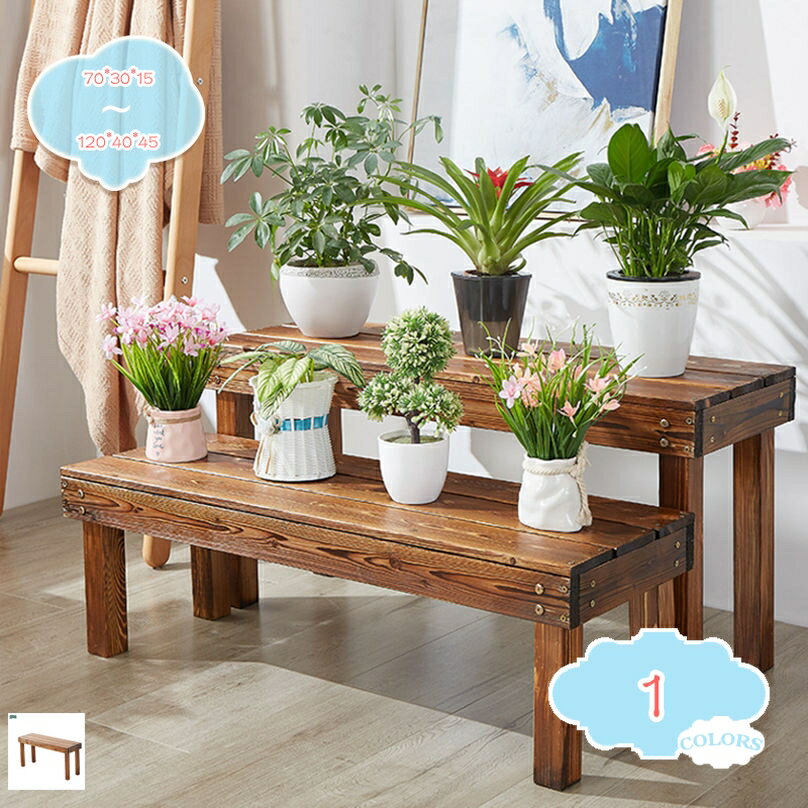 Rakuten - フラワースタンド 花台 鉢スタンド 植木鉢台 植木鉢ラック 燭台ホルダー 花瓶ラック 装飾スツール おしゃれ 室内室外 ベランダ 玄関 園芸ラック 屋外 室内 かわいい コンパクト 台 屋外/室内 オープンラック プランターラック shopcp