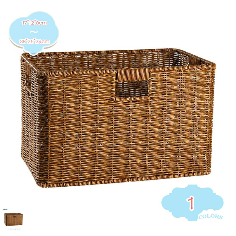 777円OFFクーポン 収納ボックス 籐収納バスケット 籐製 ふた付き 田園風 通気性が良い 書類整理 雑貨収納 籐バスケット 手作り 仕分けボックス フタ付きバスケット 収納バスケット 籐かご 藤編み クローゼット 卓上収納 引き出し 収納ケース shopcp