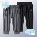 800円OFFクーポン 春夏 メンズ 七分丈 サルエルパンツ クロップドパンツ 7分丈ジョガーパンツ 運動 ジャージ カジュアルジョガーパンツ 七分丈ハーフパンツ 半ズボン ショートパンツ shopcp