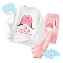 800円OFFクーポン 韓国子供服 ジャージ 上下セット 女の子 セットアップ キッズ 長袖 女の子セットアップ トップス スウェット ズボン 2点セット 春秋...