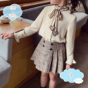 800円OFFクーポン 子供服 長袖シャツ スカート 女の子 2点セット セットアップ スカートスーツ キッズ服 jk制服 ガールズ フォーマル 入学式 発表会...