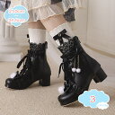 1650円OFFクーポン ショートブーツ ローヒール レディース ショートブーティー 前厚 厚底 5cm レース ミドルヒール レースアップ 太ヒール 美脚 お...